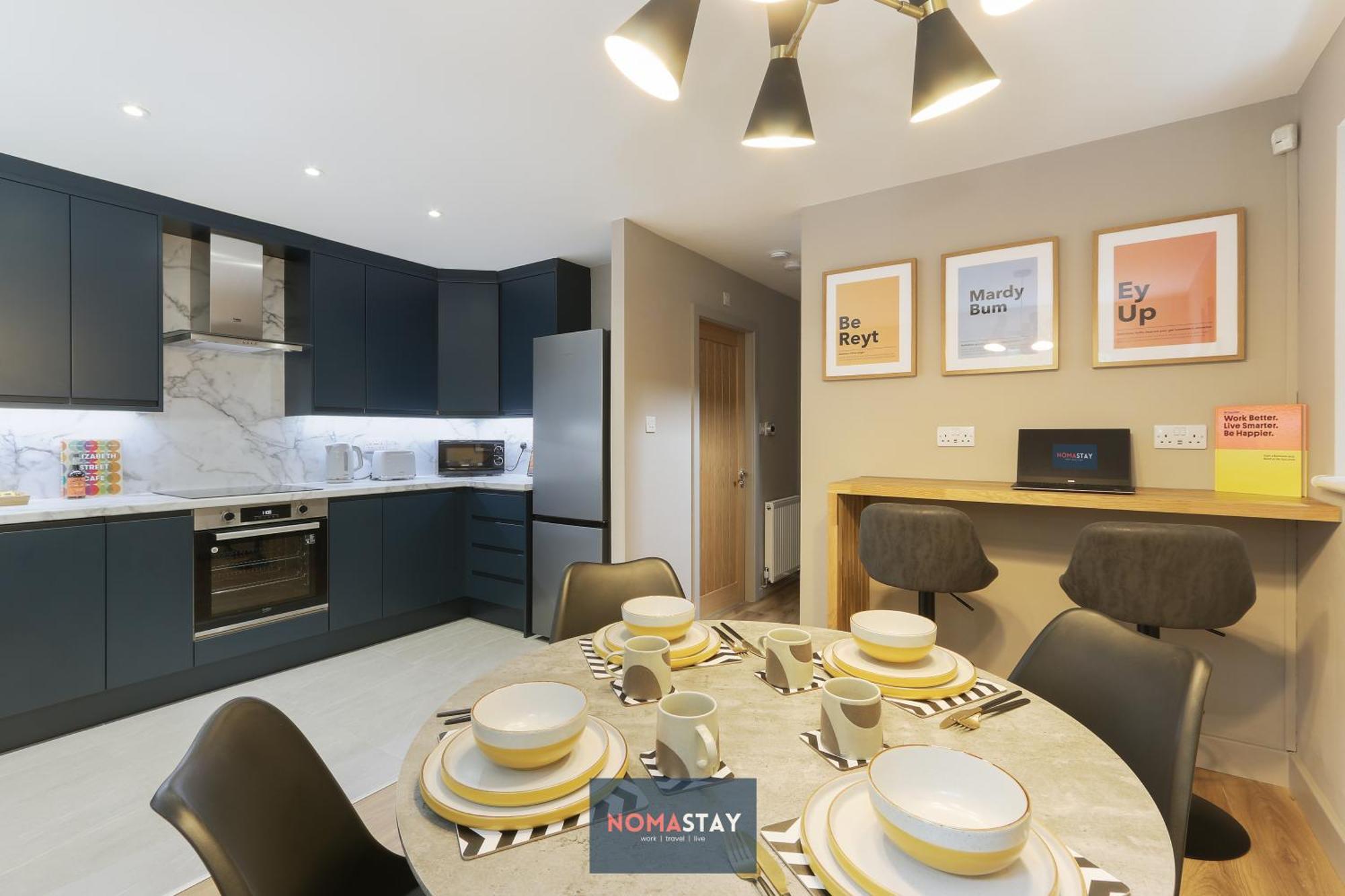 Nomastay, Corporate, Families, Relocation, 3 Bed, 2 Bath, Parking, Next To The Hospital, University, City Center 谢菲尔德 外观 照片