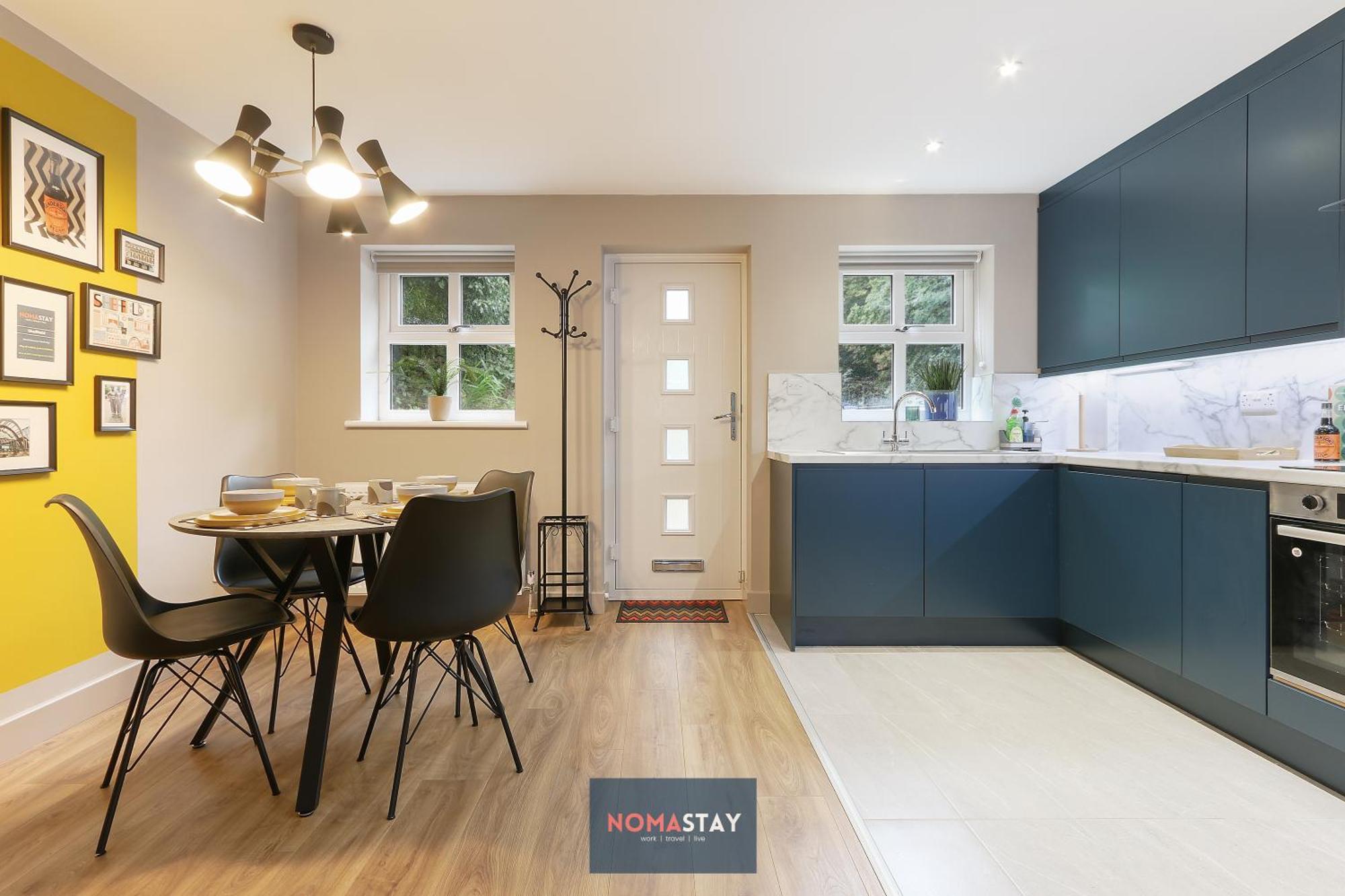 Nomastay, Corporate, Families, Relocation, 3 Bed, 2 Bath, Parking, Next To The Hospital, University, City Center 谢菲尔德 外观 照片